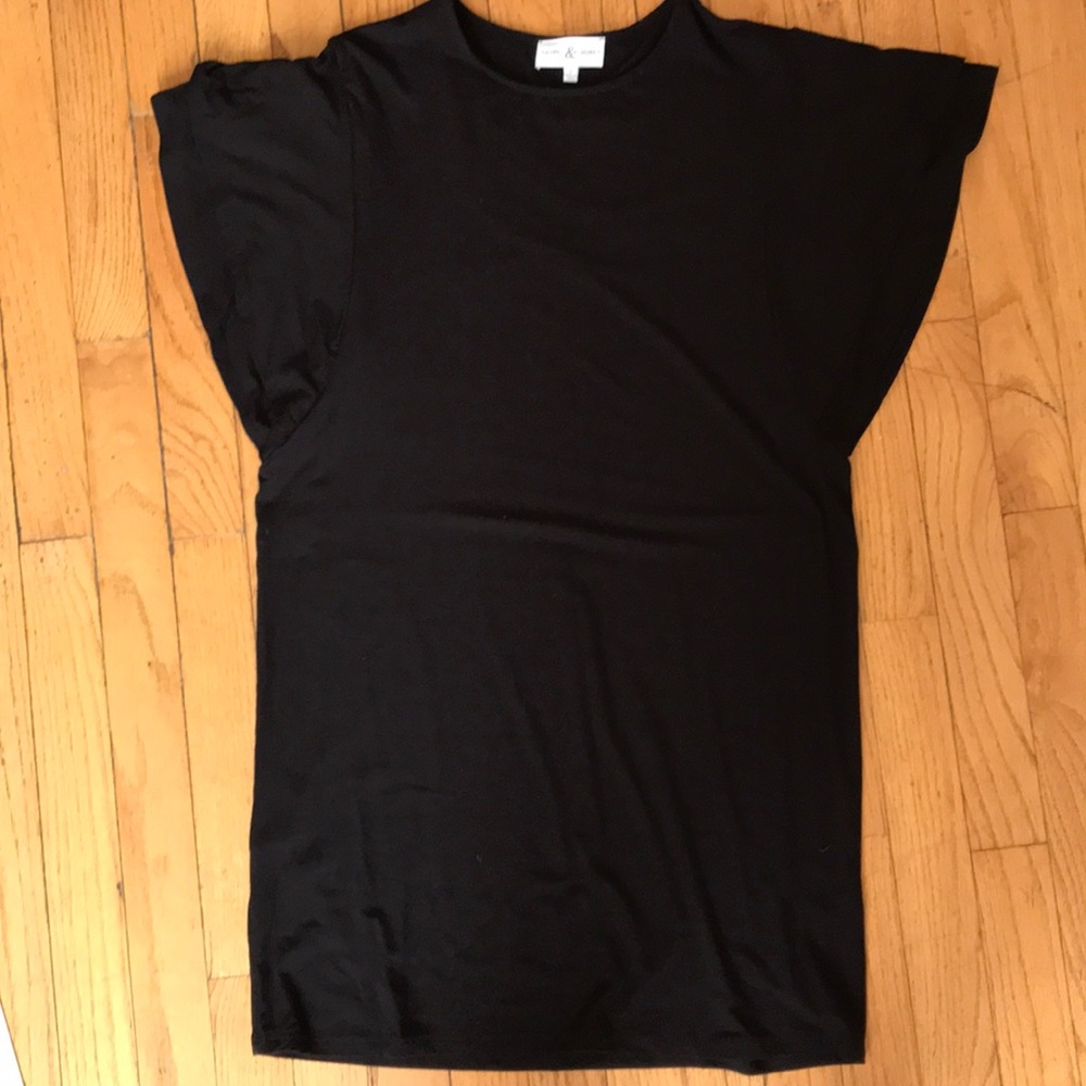 Black dress with cute sleeves